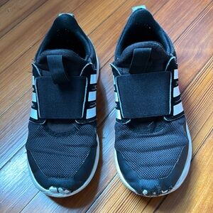 Little boy adidas sneakers size 2.5 black